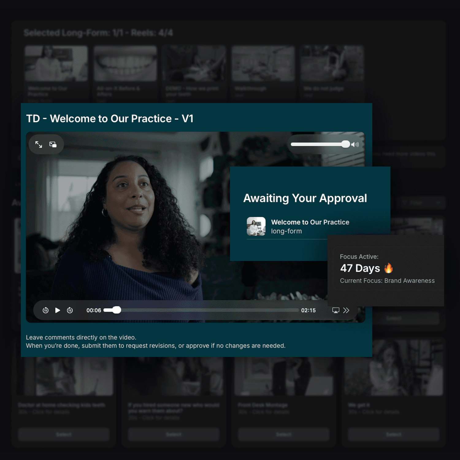 Video infrastructure for multi-location dental organizations